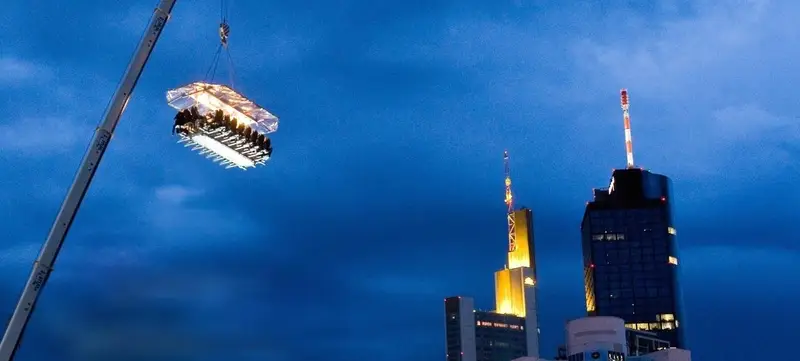 Foto 1 von Dinner in the sky - Frankfurt