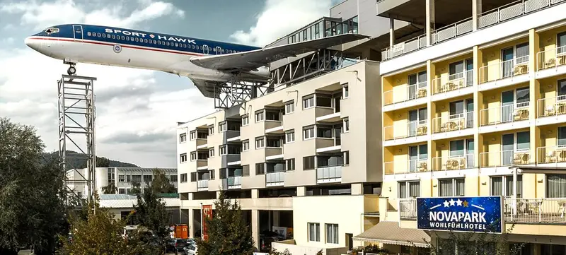 Foto 1 von NOVAPARK Flugzeughotel Graz