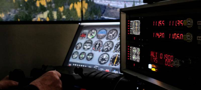 Foto von Flugsimulator