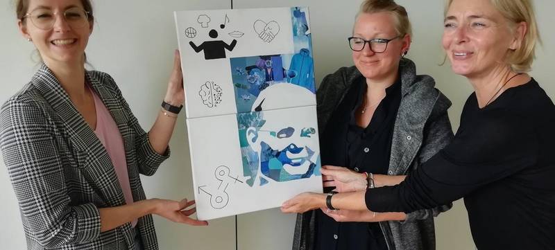 Foto 2 von Firmencollage - Ihr Leitbild auf Leinwand