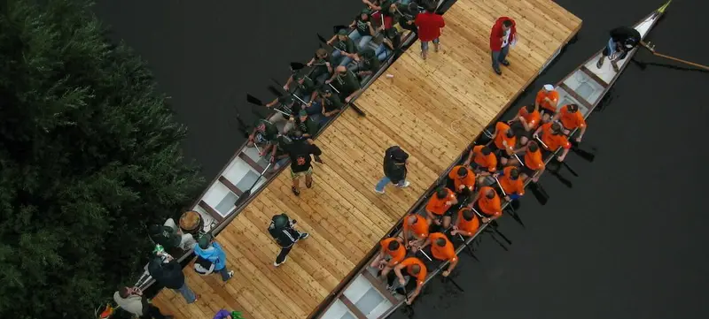 Foto 3 von Drachenbootrennen als Teamevent