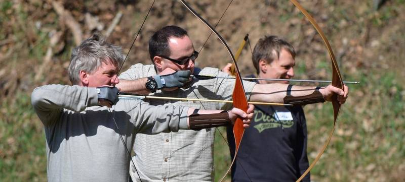 Foto von TeamEvent mit Bogenschießen