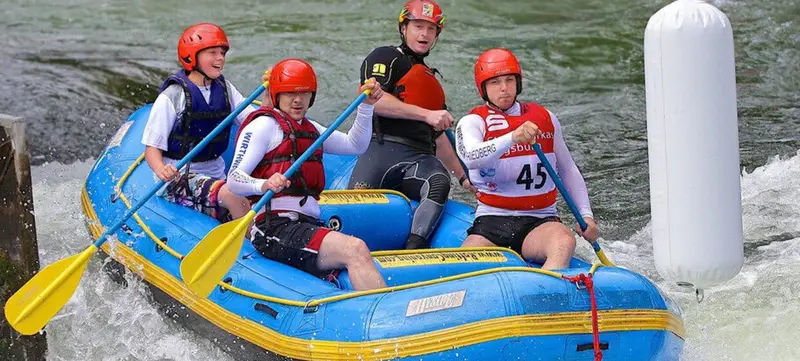 Foto von Rafting