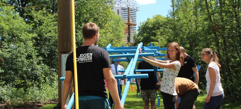 Foto 2 von Teambuilding beim Team Mission Parcours