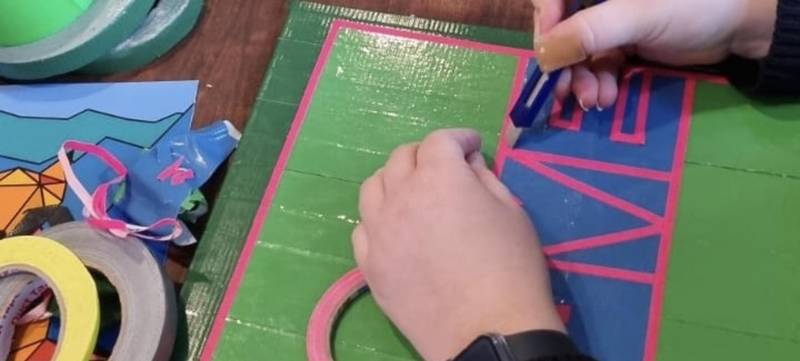 Foto 2 von Tape Art-Workshop