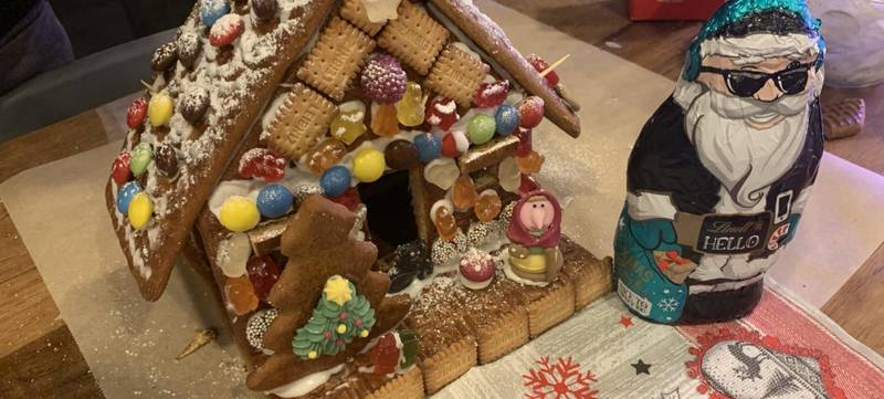 Foto 2 von Lebkuchen Hausbau