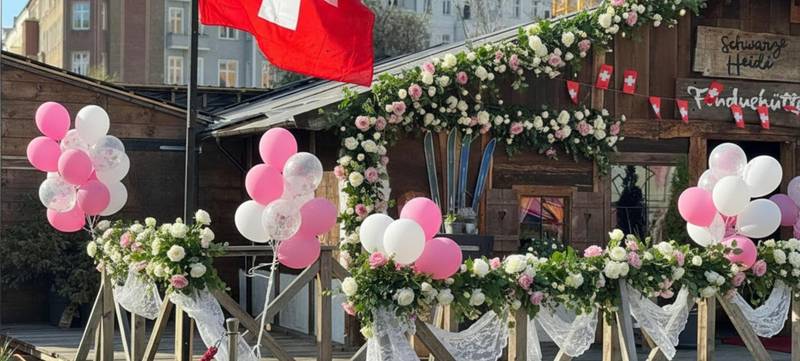 Foto 4 von Hochzeitsfeier in der Schwarzen Heidi Fonduehütte