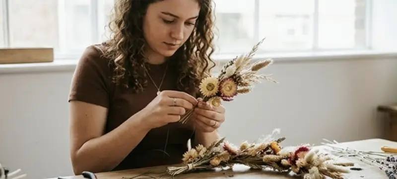 Foto 2 von Trockenblumenworkshop in Seventh Studios
