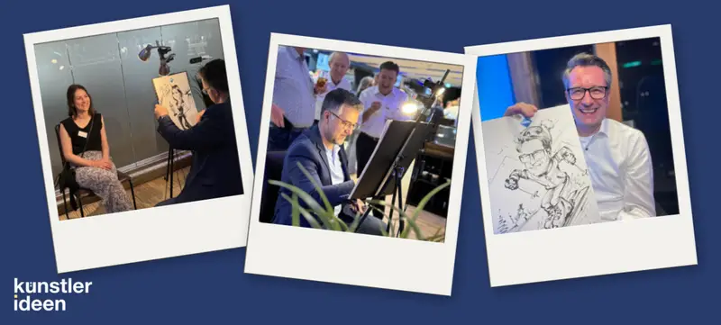 Foto 6 von Schnellzeichner als interaktives Event-Highlight