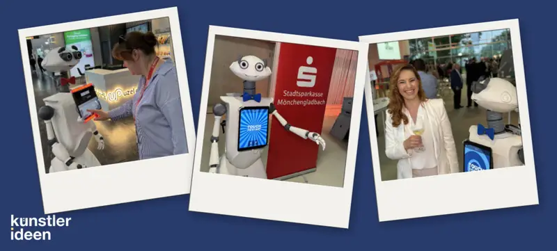 Foto 7 von Futuristischer Event-Roboter als Messehighlight