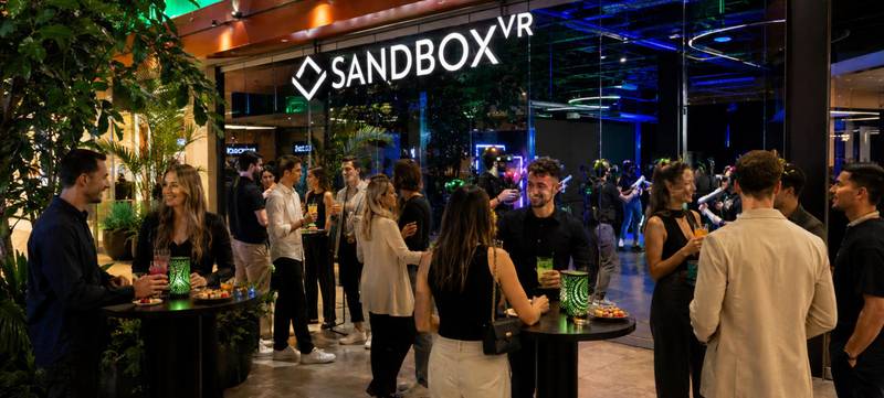 Foto 1 von Summer Beyond Reality - Sommerfest mit VR im Sandbox VR Berlin