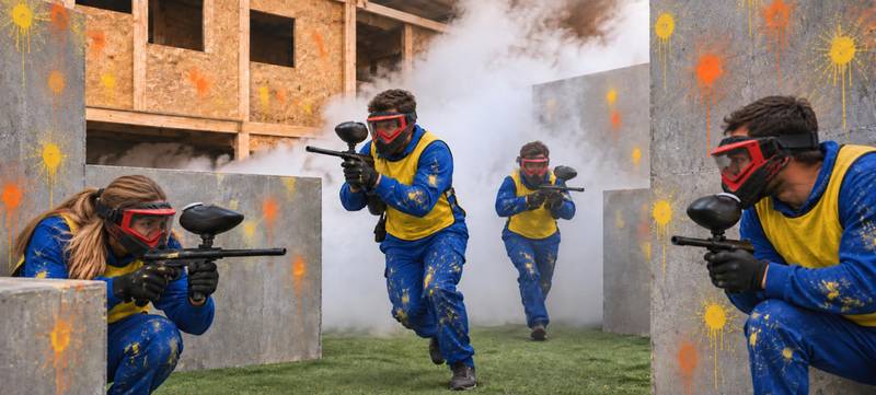 Foto 1 von Paintball als Sommerfest