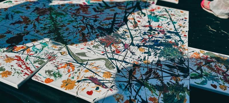 Foto 2 von Action Painting – Kreatives Teambuilding & Teamzeit im Harz